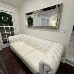 White Chesterfield 