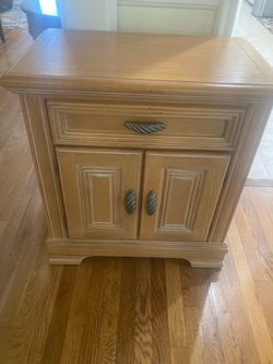 Oak cabinet