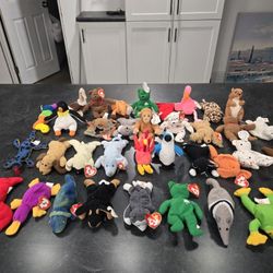 Lot Of 35 TY McDonald's Teenie Beanies Babies 1993