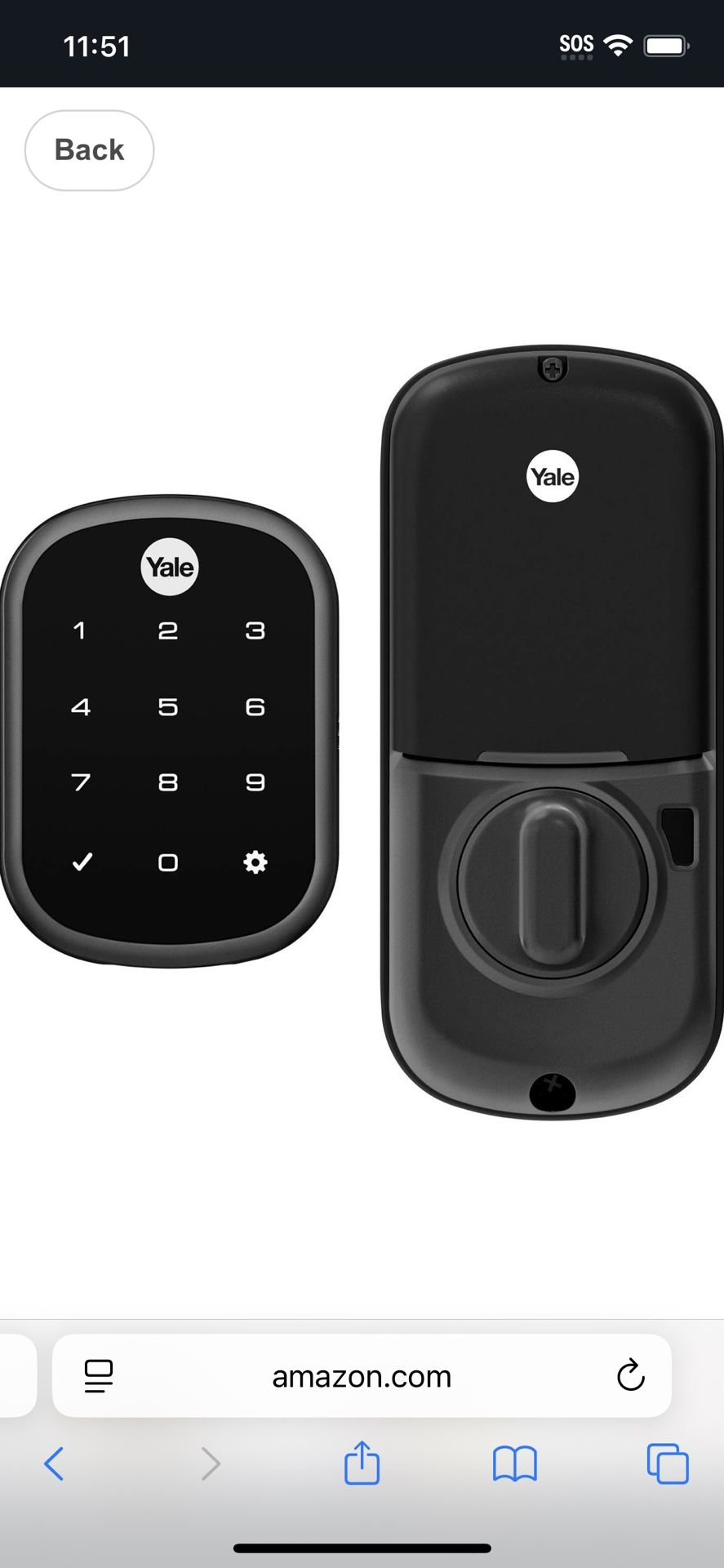 YALE Assure Lock SL