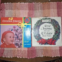 VINTAGE XMAS RECORDS SET