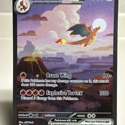 Charizard EX 199/165 Scarlet & Violet 151 Series Special Illustration Rare