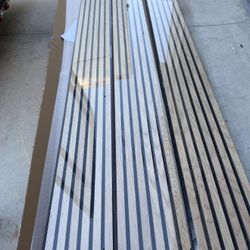 Natural Acoustic Wood Slat Panel (4 Panels)