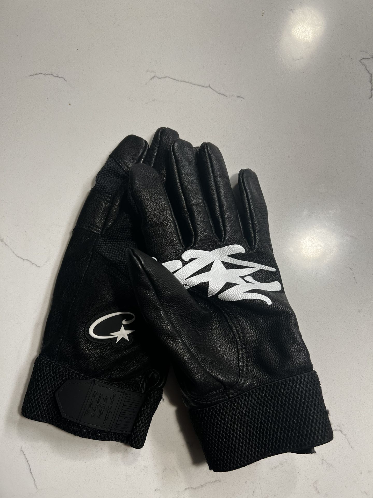 Corteiz Leather Gloves
