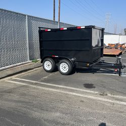 5x8x4 Dump Trailer