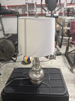 Small Silver Lamp
