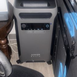 ANKER SOLIX F3800 PORTABLE POWER STATION | 3840WH| 6000W | 2400W SOLAR INPUT