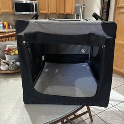 Dog Kennel - Canvas w/steel Frame