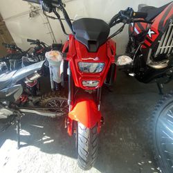 Moto Roja Nueva