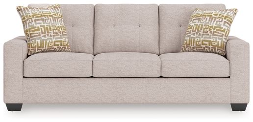 Ashley Storrow Queen Sofa Sleeper, Stone - New - Z Furniture Alexandria VA