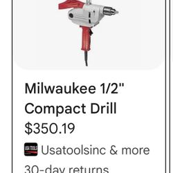Milwaukee Drill