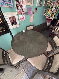 Small circle table , counter height