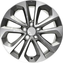 18X8 Inch Aluminum Wheel For 2013-2015 Honda Accord Grey Rim Brand new D918)
