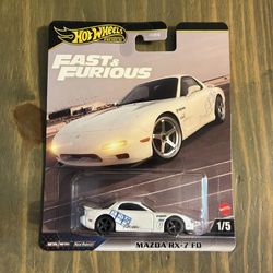 2025 Hot Wheels Premium Fast And Furious Mazda Rx7 Fd