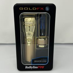 BaBylissPRO FXONE GOLDFX Cordless Hair Clipper