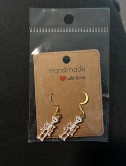 Skeleton Earrings