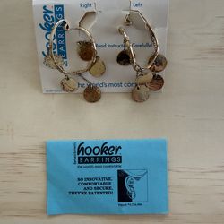Earrings Hooker Brand Vintage