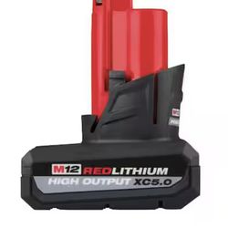 Milwaukee M12 12-Volt Lithium-Ion XC High Output 5.0 Ah Battery Pack