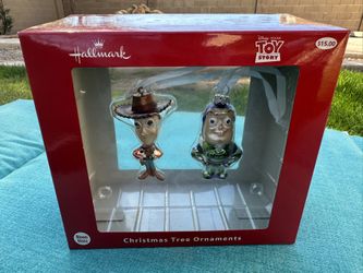 Toy Story Hallmark Christmas Tree Ornaments Blown Glass Brand New