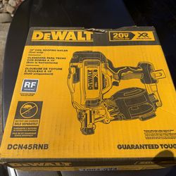 DEWALT 20V MAX 15-Degree Electric Cordless Roofing Nailer (Tool Only)