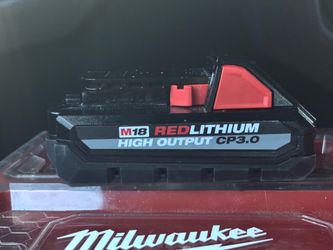 M18 Milwaukee high out battery cp 3.0