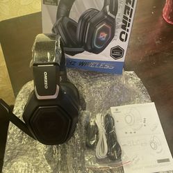 Ozeino 2.4GHz Wireless Gaming Headset for PC, PS5, PS4