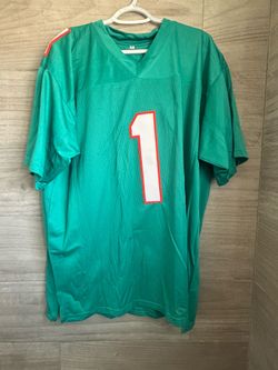 Tua Tagovailoa Miami Dolphins Signed Custom Jersey Autographed Beckett COA