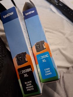 INK CARTRIDGES ~ BROTHERS BLUE & BLK