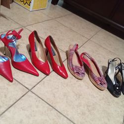 4 Pairs Of Heels