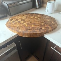 Beautiful End Grain Corner Cutting Board