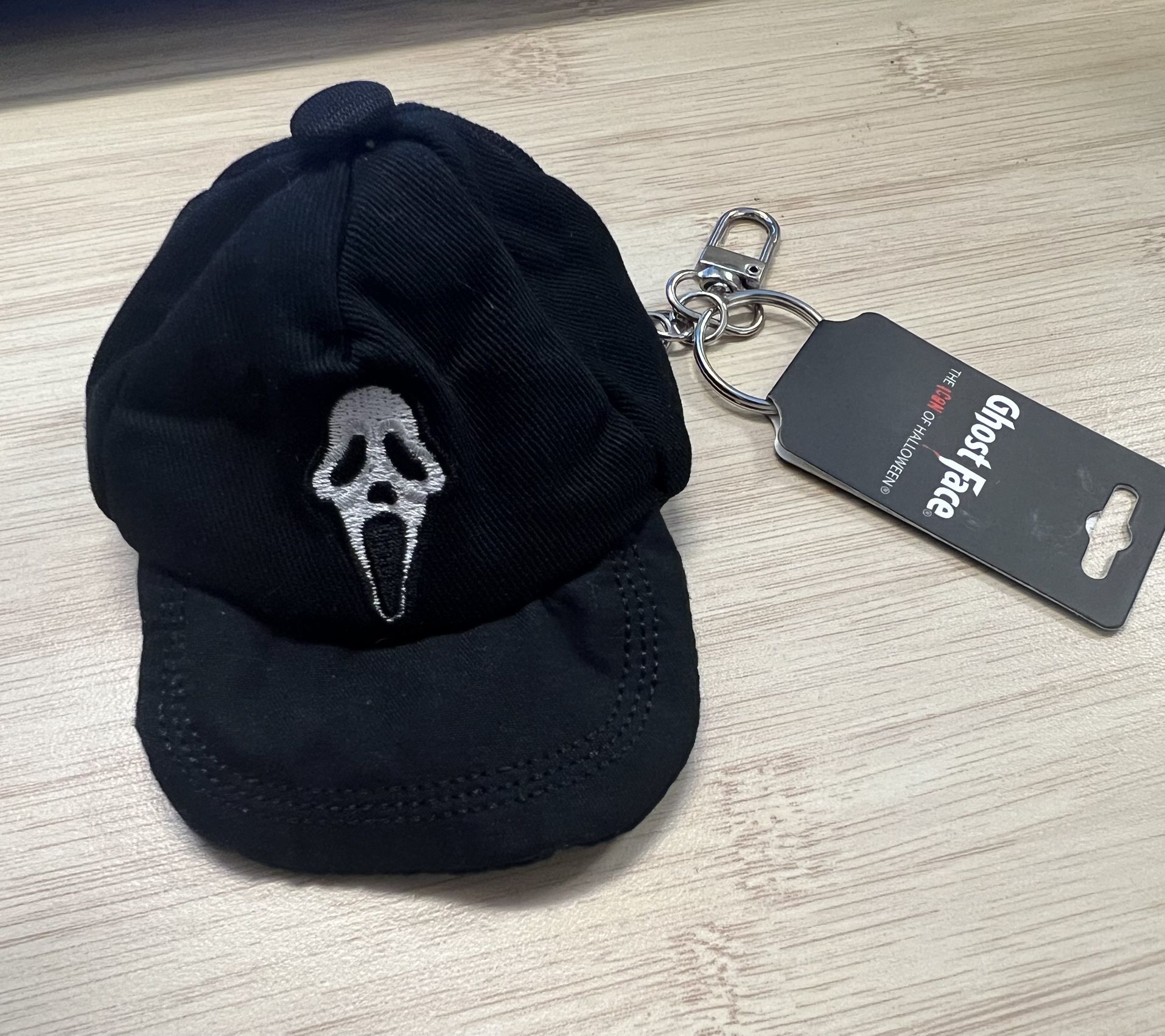 Ghost Face Cap Keychain