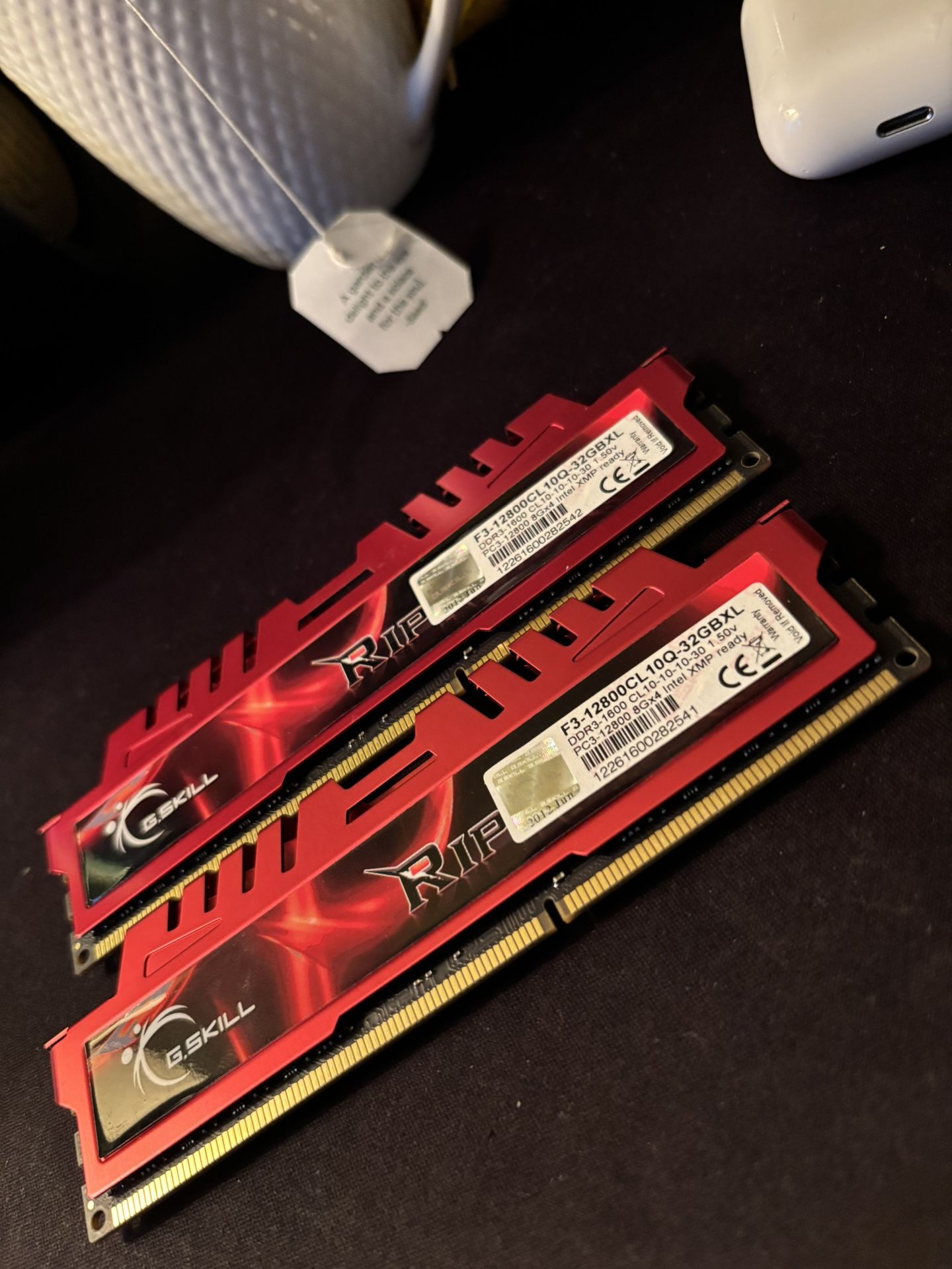 G.SKILL Ripjaws RAAM - 8GB (2)