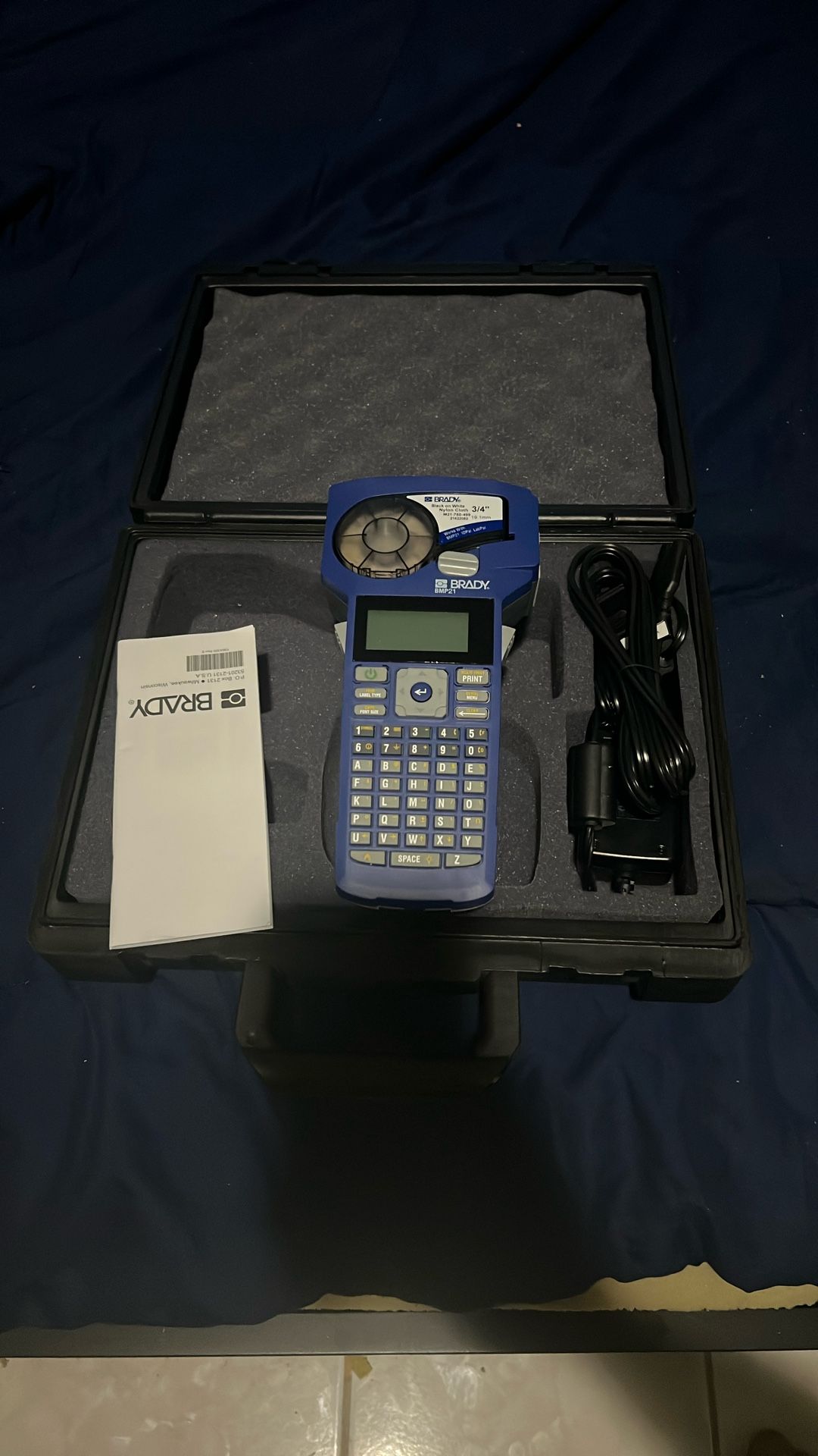 Brady BMP 21 Label Printer