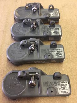 Chevy Camaro Tire Pressure Sensors TPMS, Set of 4