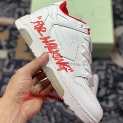 Off-White™ co Virgil Abloh Out Of Office Low-top Leather SneakersOOO 11