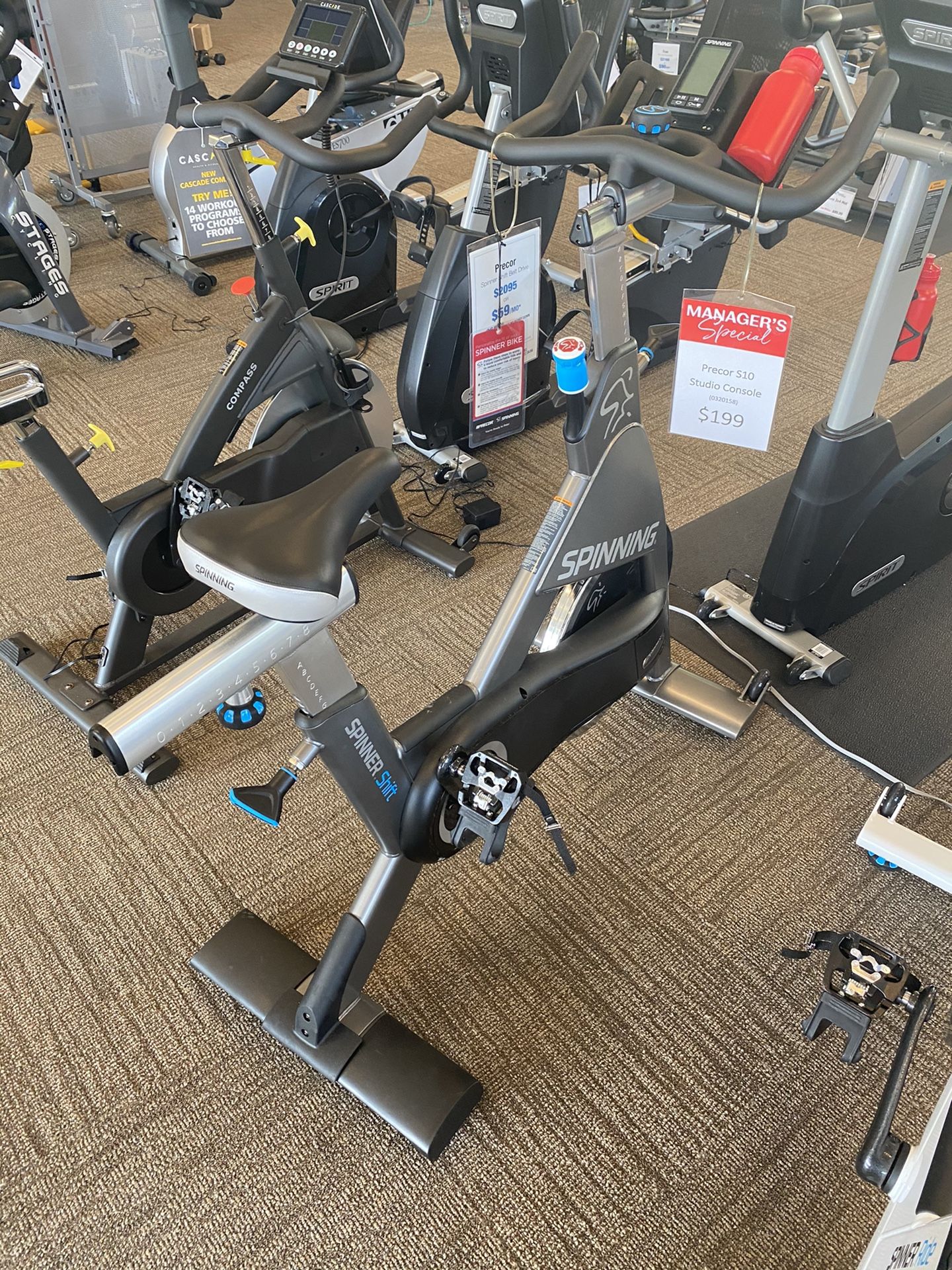 precor spinner shift with belt drive