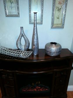 Silver decors