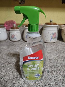 scootts spray and wipe.