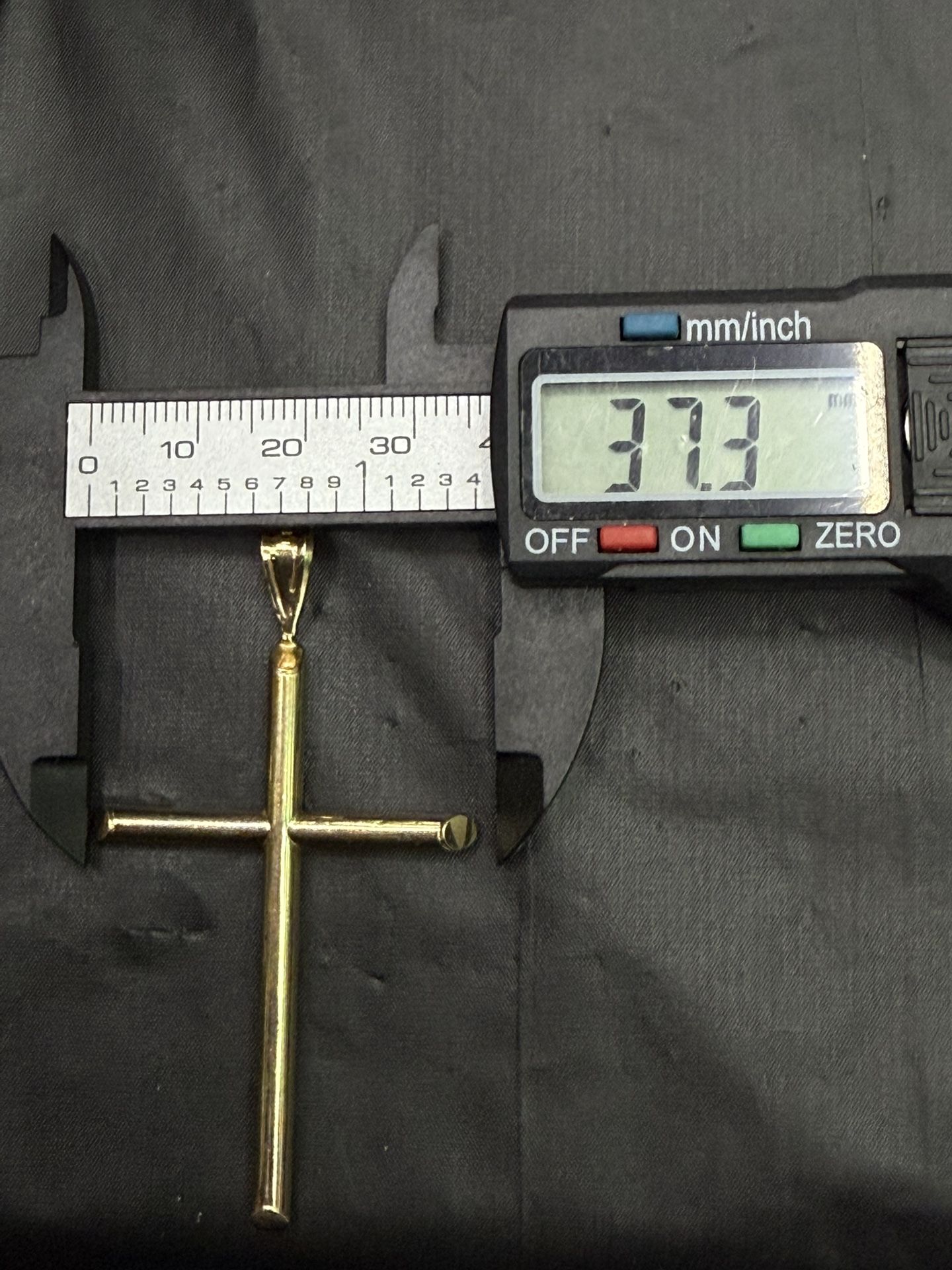 14kt Gold Cross Pendant Real Gold