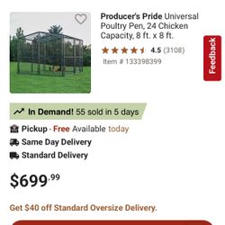 Chicken Co-op- /Dog pen /Storage