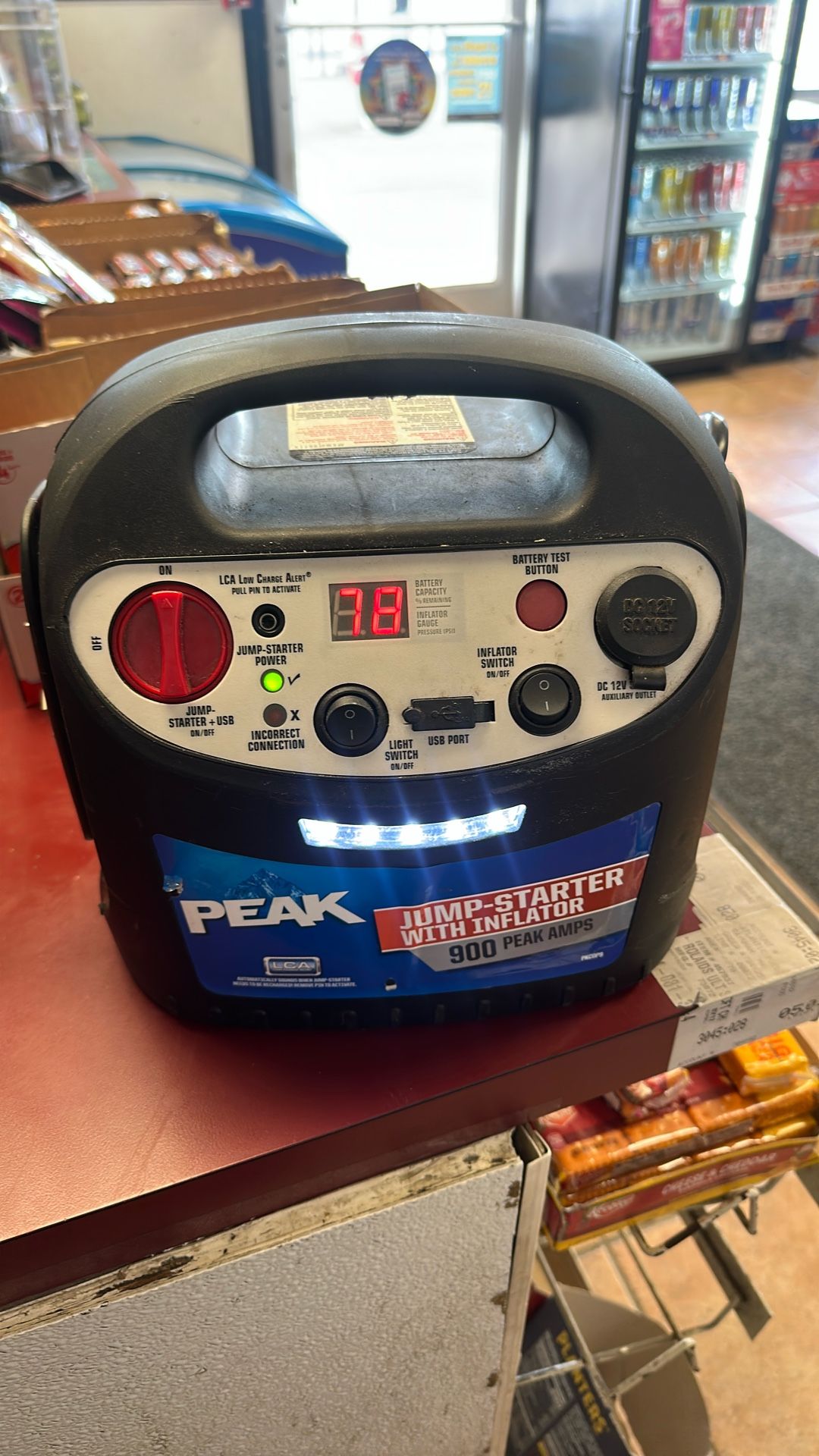 Jump-starter  With Inflator 