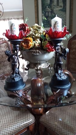 Candelabros De Bronce 2