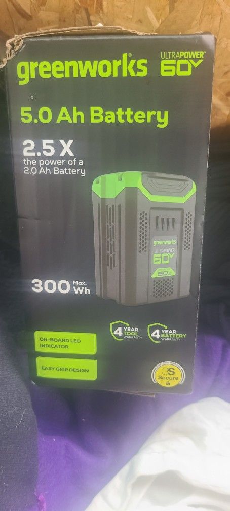 Greenworks 5.0 Battery