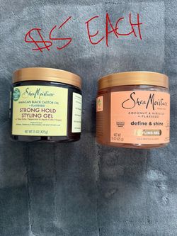 Shea Moisture Hair Styling Gel $5 each (Pick Up Only)