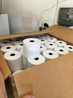 Receipt paper roll