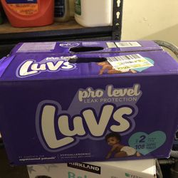 Luv Diapers Size 2 Ct 108