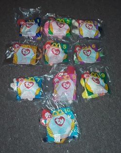 McDonald's beanie baby collection