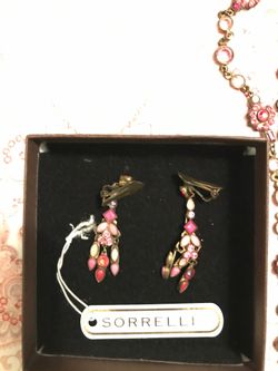 SORRELLI necklace & ear rings