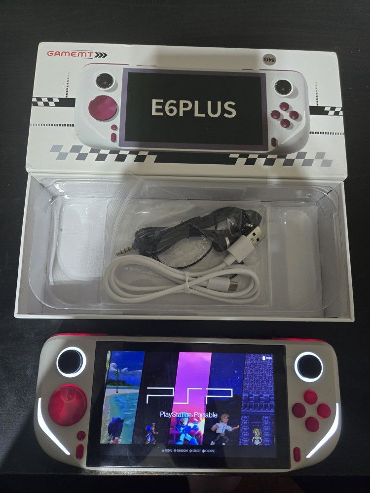 E6 Plus Game Console Custom Setup