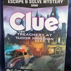 Clue  Treachery At Tudor Manor 